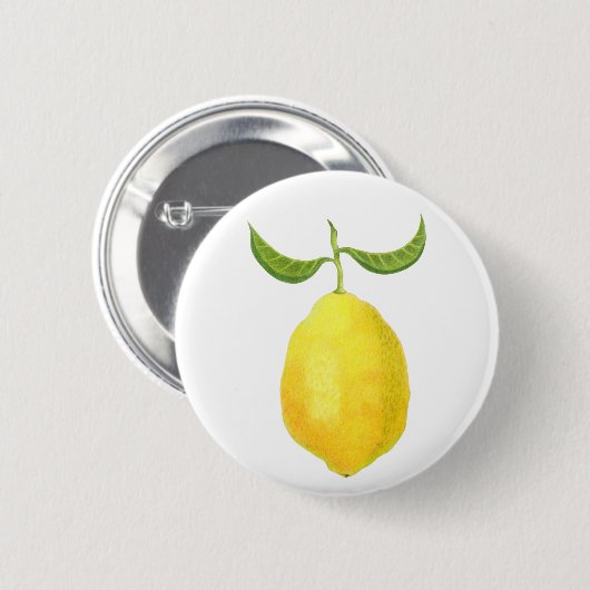 Lemon Button (Voorkant /achterkant)