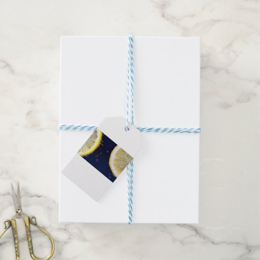 Lemon Cadeaulabel (Met Touw)