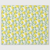 Lemon Cadeaupapier (Vlak)