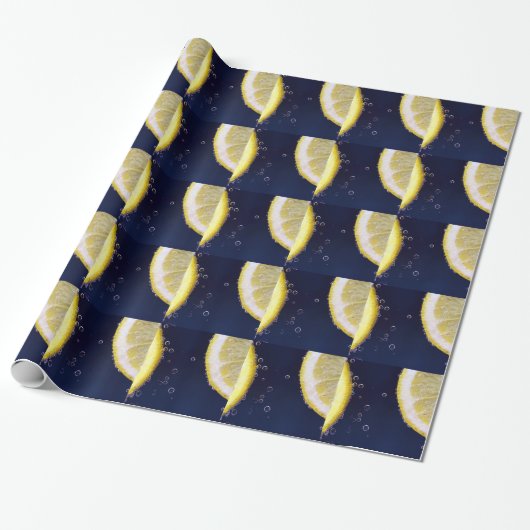 Lemon Cadeaupapier (Uitgerold)