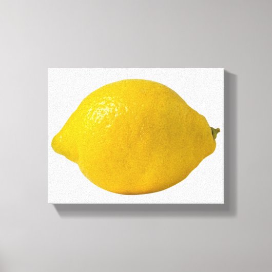 Lemon Canvas Afdruk (Voorkant)