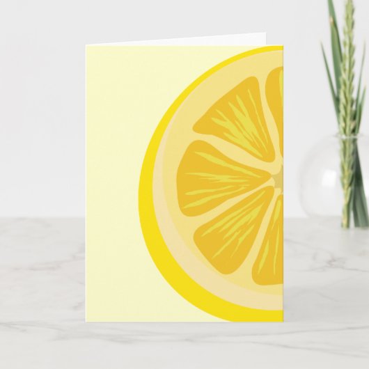 Lemon Card Kaart (Voorkant)