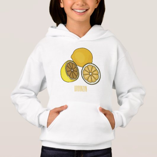 Lemon cartoon illustratie (Voorkant)