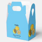 Lemon cartoon illustratie bedankdoosjes (Geopend)