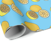 Lemon cartoon illustratie cadeaupapier (Rol Hoek)