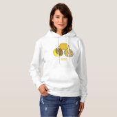 Lemon cartoon illustratie hoodie (Voorkant volledig)