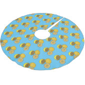 Lemon cartoon illustratie kerstboom rok (Gekanteld)