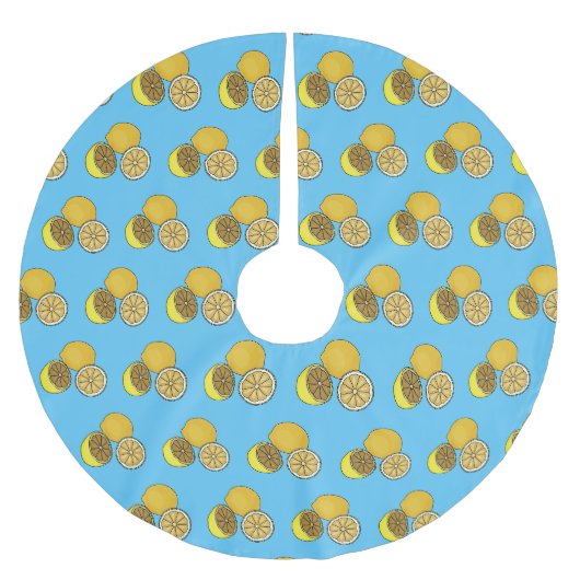 Lemon cartoon illustratie kerstboom rok (Voorkant)