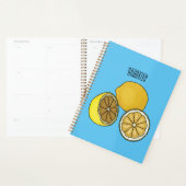 Lemon cartoon illustratie planner (Display)