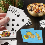 Lemon cartoon illustratie pokerkaarten (Insitu)