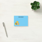 Lemon cartoon illustratie post-it® notes (Kantoor)