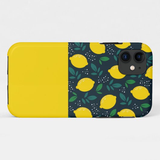 Lemon Case-Mate iPhone Case (Achterkant (horizontaal))