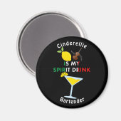 Lemon Cello Limoncello is mijn Spirit Drink Funny Magneet (Voorkant / Achterkant)