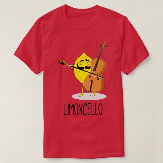 Lemon Cello maakt limoncello T-shirt (Design voorkant)