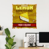 Lemon Cheesecake Poster (Thuiskantoor)