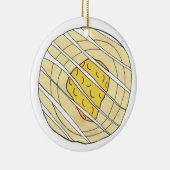 Lemon Cherry Danishes Breakfast Sweet Pastry Keramisch Ornament (Rechts)