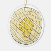 Lemon Cherry Danishes Breakfast Sweet Pastry Keramisch Ornament (Links)