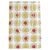 Lemon Cherry Deense Ontbijt Zoete Gebak Medium Cadeauzakje (Achterkant)
