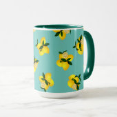 Lemon Chic Aqua Mok (Voorkant rechts)