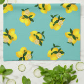 Lemon Chic Aqua Theedoek (Gevouwen)