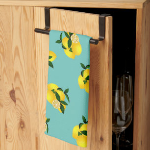 Lemon Chic Aqua Theedoek