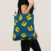 Lemon Chic Turquoise Tote Bag (Dichtbij)