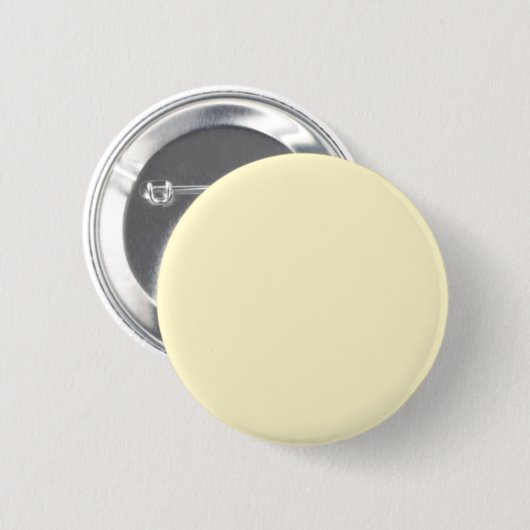 Lemon Chiffon Ronde Button 5,7 Cm (Voorkant /achterkant)
