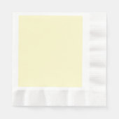 Lemon Chiffon Servet (Voorkant)