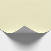 Lemon Chiffon Solid Color Cadeaupapier (Hoek)