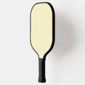 Lemon Chiffon Solid Color Pickleball Paddle (Links)