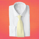 Lemon Chiffon Solid Color Stropdas<br><div class="desc">Lemon Chiffon Solid Color</div>