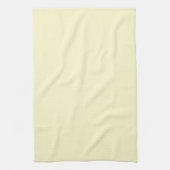 Lemon Chiffon Solid Color Theedoek (Verticaal)