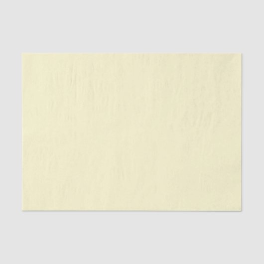 Lemon Chiffon Tissue Paper Tissuepapier (Voorkant)