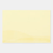 Lemon Chiffon Watercolor Inpakpapier Vel (Voorkant 2)