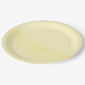 Lemon Chiffon Watercolor Papieren Bordje (Gekanteld)