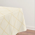 Lemon chiffon yellow squares tablecloge tafelkleed<br><div class="desc">Lemon chiffon-ontwerp</div>