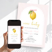 Lemon Ciao Baby Shower Kaart