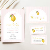 Lemon Ciao Baby Shower Kaart