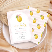 Lemon Ciao Baby Shower Kaart