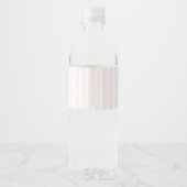 Lemon Ciao Baby Shower Waterfles Etiket (Achterkant)