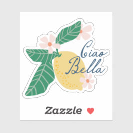 Lemon Ciao Bella Sticker