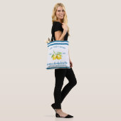 Lemon Citrus Bachelorette Persoonlijk Tote Bag (Op model)