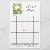 Lemon Citrus - Bridal shower bingo game (Voorkant)