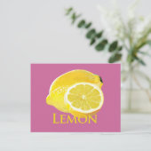 Lemon Citrus Briefkaart (Staand voorkant)