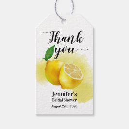 Lemon Citrus Cadeaulabel