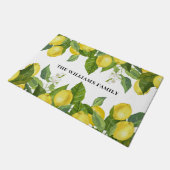Lemon Citrus Familienaam Deuren Deurmat (Schuin)