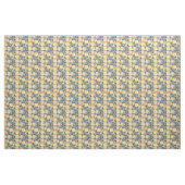 Lemon Citrus Floral Peach Stof (Fat Quarter)
