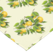 Lemon Citrus Fruit Floral Garden Tafelkleed (Gekanteld)