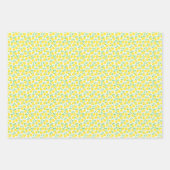 Lemon Citrus Fruit Orchard Theme Patroon Inpakpapier Vel (Voorkant 3)