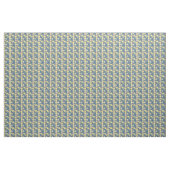 Lemon Citrus Gray Floral Stof (Yard (91,4 cm))